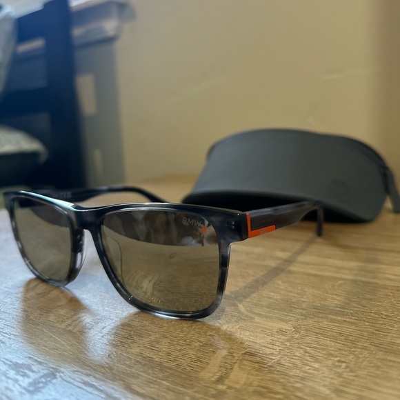 BMW Black and Orange Sunglasses